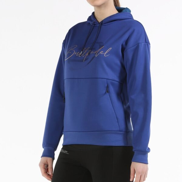 FELPA BULLPADEL ABANE W AZUL KLEIN