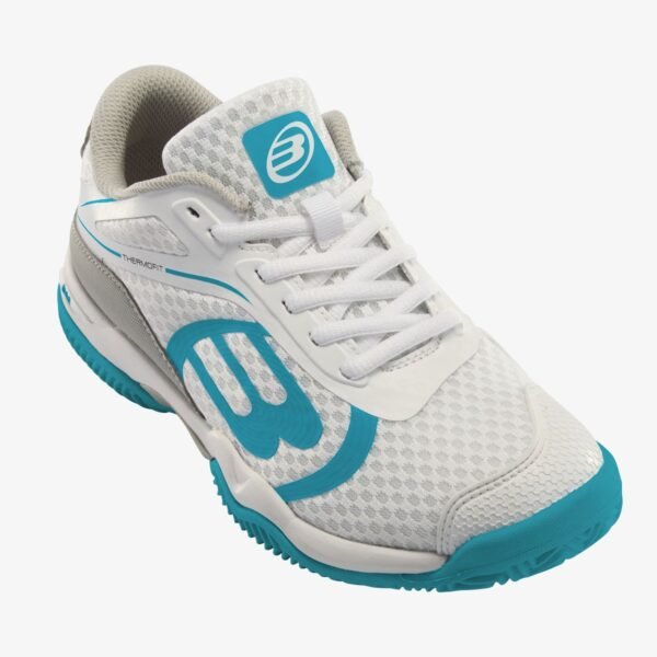SCARPA BULLPADEL BEKER W 23I BLANCO/AZUL CELESTE