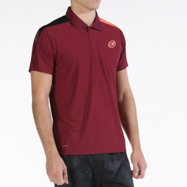 POLO BULLPADEL COLAN VINO BURDEOS