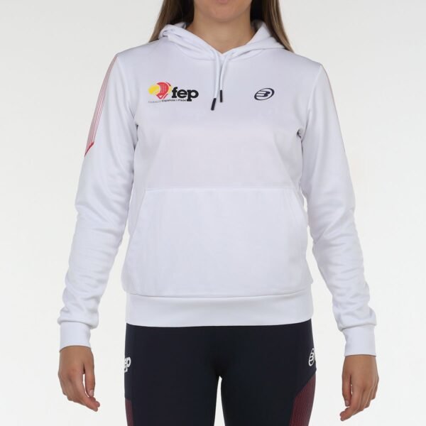 FELPA BULLPADEL EVOCA BLANCO