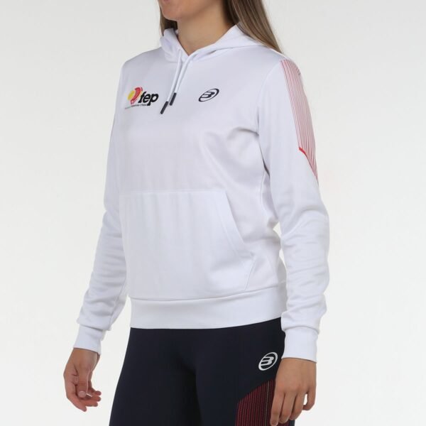 FELPA BULLPADEL EVOCA BLANCO