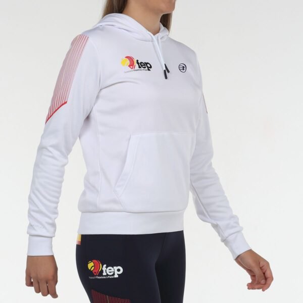 FELPA BULLPADEL EVOCA BLANCO