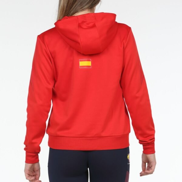 FELPA BULLPADEL EVOCA ROJO
