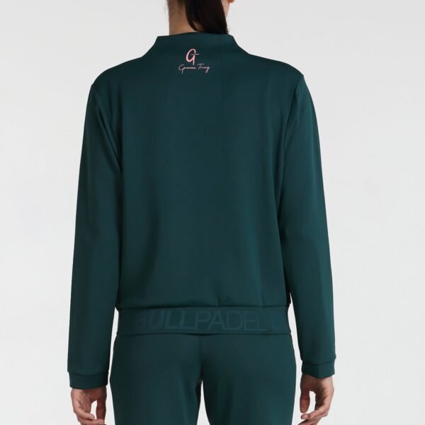 FELPA BULLPADEL ICACO G VERDE PROFUNDO