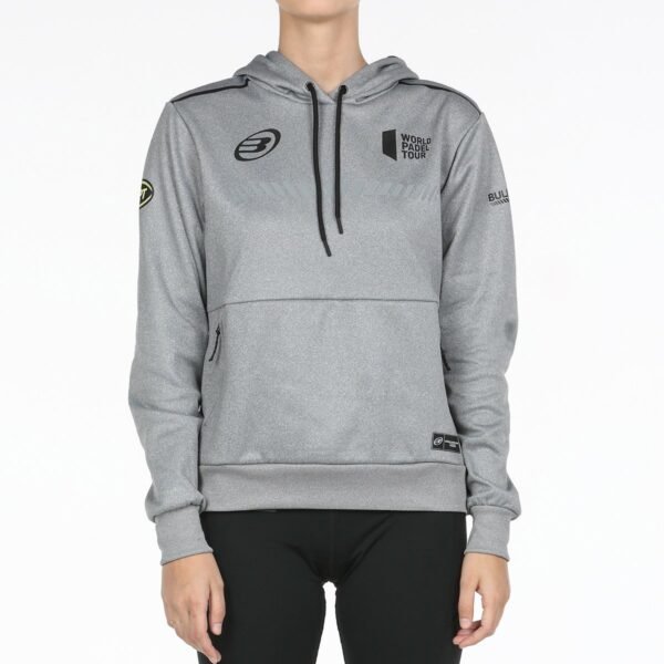 FELPA BULLPADEL LESTE W GRIS MEDIO VIGORE