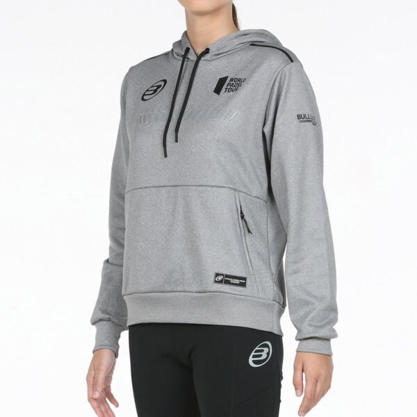 FELPA BULLPADEL LESTE W GRIS MEDIO VIGORE