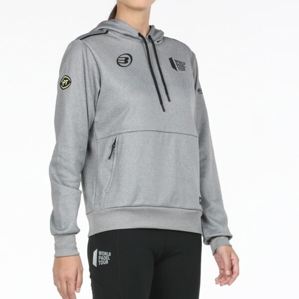 FELPA BULLPADEL LESTE W GRIS MEDIO VIGORE