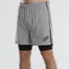 PANTALONCINI BULLPADEL LIRIO GRIS MEDIO VIGORE