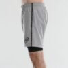 PANTALONCINI BULLPADEL LIRIO GRIS MEDIO VIGORE