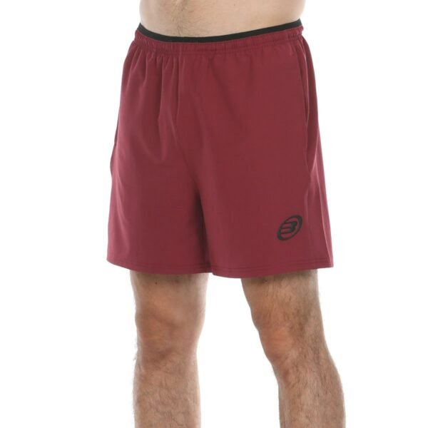 PANTALONCINI BULLPADEL LISTO VINO BURDEOS