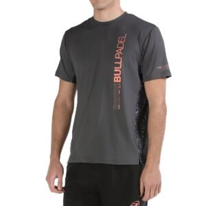 MAGLIETTA BULLPADEL MIXTA ANTRACITA